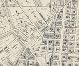 1892 Map of Alton Madison County Illinois