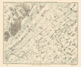 1881 Map of Sellersville Region Bucks County Pennsylvania