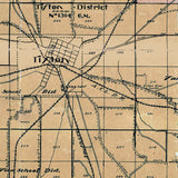 1919 Map of Tift County Georgia