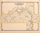 1875 Map of Thornbury Township Delaware County Pennsylvania