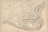 1891 Map of Holyoke Massachusetts