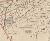 1891 Map of Lawrence Massachusetts