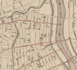 1891 Map of Lawrence Massachusetts