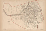 1891 Map of Lowell Massachusetts