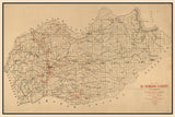 1909 Map of El Dorado County California