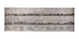 1820 Panoramic Map of Lynn Massachusetts