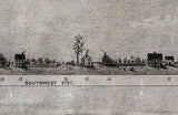 1820 Panoramic Map of Lynn Massachusetts