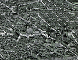 1893 Panoramic Map of Haverhill Massachusetts