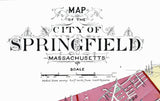 1905 Map of Springfield Massachusetts