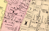 1873 Map of Charleston West Virginia