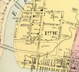 1873 Map of Charleston West Virginia