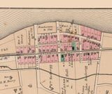 1886 Map of Williamstown West Virginia