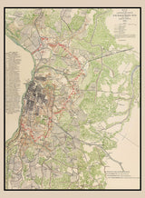 1863 Map of Petersburg Virginia Civil War