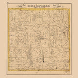 1874 Map of Brimfield Township Portage County Ohio