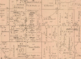 1874 Map of Palmyra Township Portage County Ohio