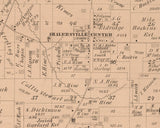 1874 Map of Shalersville Township Portage County Ohio