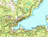 1984 Map of Rose Lake Osceola County Michigan