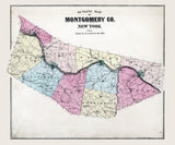 1868 Map of Montgomery County New York