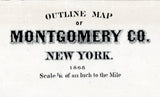 1868 Map of Montgomery County New York