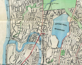 1900 Map of The Bronx New York