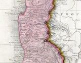 1816 Map of Chili