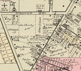 1899 Map of Kinsman Trumbull County Ohio