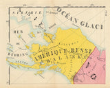 1844 Map of Alaska