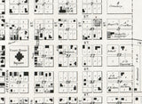 1866 Map of Danville Hendricks County Indiana