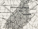 1874 Map of Appalachian Oil Regions