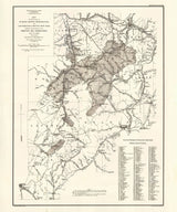 1880 Map of the McKean County Pennsylvania Oil District