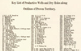 1880 Map of the McKean County Pennsylvania Oil District