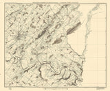1881 Map of Doylestown Region Bucks County Pennsylvania
