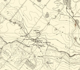 1881 Map of New Hanover Region Montgomery County Pennsylvania