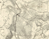 1881 Map of Quakertown Region Bucks County Pennsylvania