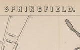 1891 Map of Springfield Massachusetts