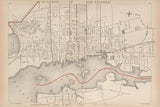 1891 Map of New Bedford Massachusetts