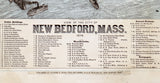 1876 Panoramic Map of New Bedford Massachusetts