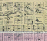 1886 Map of Durand Winnebago County Illinois