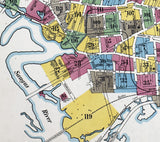 1908 Town Map of Lynn Essex County Massachusetts
