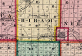 1874 Map of Portage County Ohio