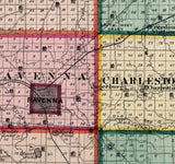 1874 Map of Portage County Ohio