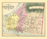 1873 Map of Charleston West Virginia