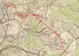 1863 Map of Petersburg Virginia Civil War