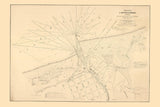 1856 Nautical Chart of St Joseph Harbor Michigan