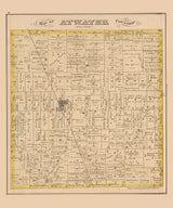 1874 Map of Atwater Township Portage County Ohio