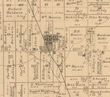1874 Map of Atwater Township Portage County Ohio