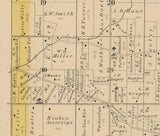 1886 Map of Guilford Township Winnebago County Illinois