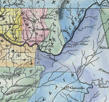 1823 Map of Alabama