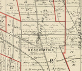 1899 Map of Champion Township Trumbull County Ohio