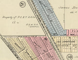 1899 Map of Deforest Trumbull County Ohio
